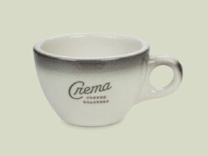 BLACK GRADIENT SECOND HAND CREMA MUG Coffee From  Crema Coffee Roasters On Cafendo