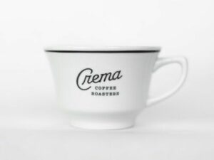 Black stripe SECOND HAND CREMA MUG Coffee From  Crema Coffee Roasters On Cafendo