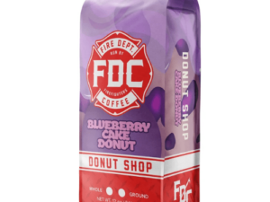 BLUEBERRY CAKE DONUT COFFEE From Fire Dept. Coffee On Cafendo