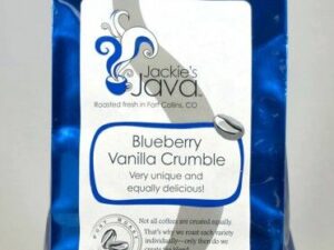 BLUEBERRY VANILLA CRUMBLE Coffee From  Jackie's Java On Cafendo
