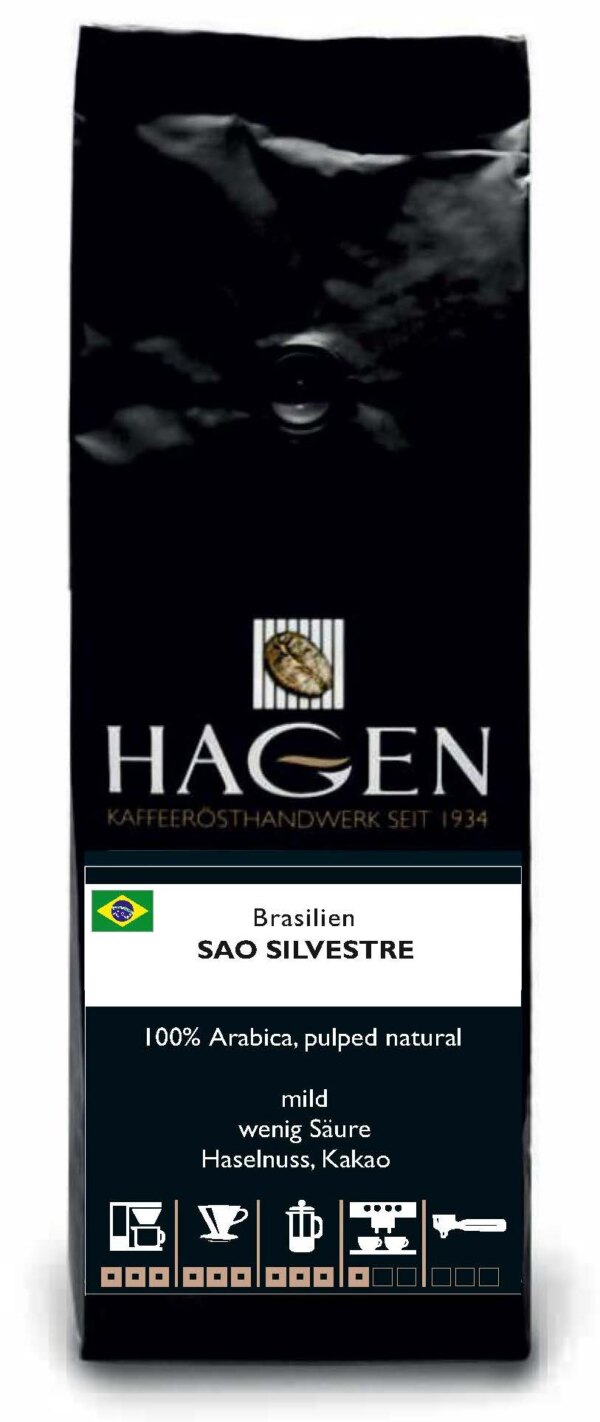 Brasil Fazenda Sao Silvestre Coffee From  Hagen Kaffee On Cafendo