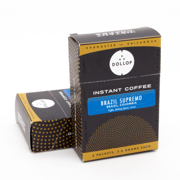 BRAZIL SUPREMO INSTANT COFFEE Coffee From  Dollop Coffee On Cafendo