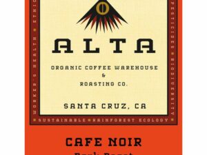 CAFÉ NOIR [BLEND] Coffee From  Alta Organic Coffee On Cafendo