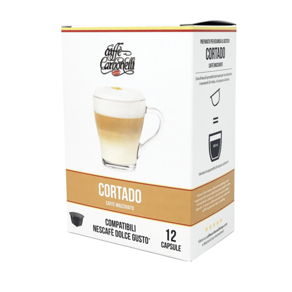 Caffe Carbonelli Dolce Gusto Compatible Capsules Cortado Coffee From Caffè Carbonelli On Cafendo