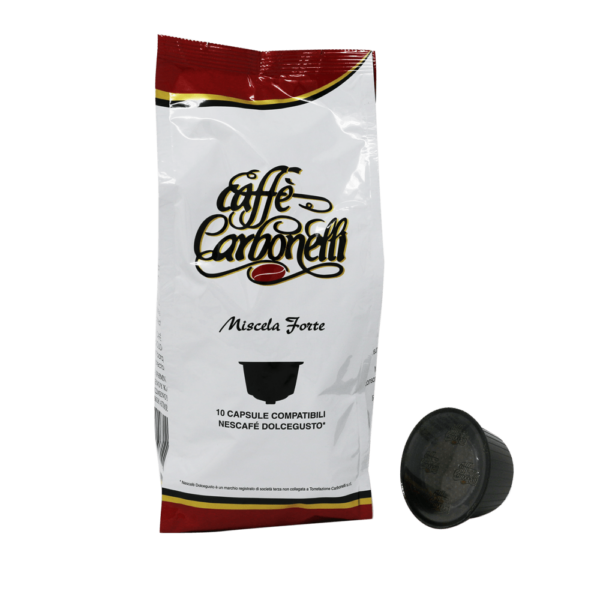 Caffe Carbonelli Nescafe Dolce Gusto Compatible Capsules Strong Blend Coffee From Caffè Carbonelli On Cafendo