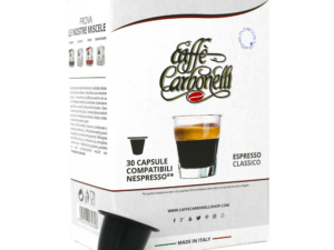 Caffe Carbonelli Nespresso Compatible Capsules Classic Blend Coffee From Caffè Carbonelli On Cafendo