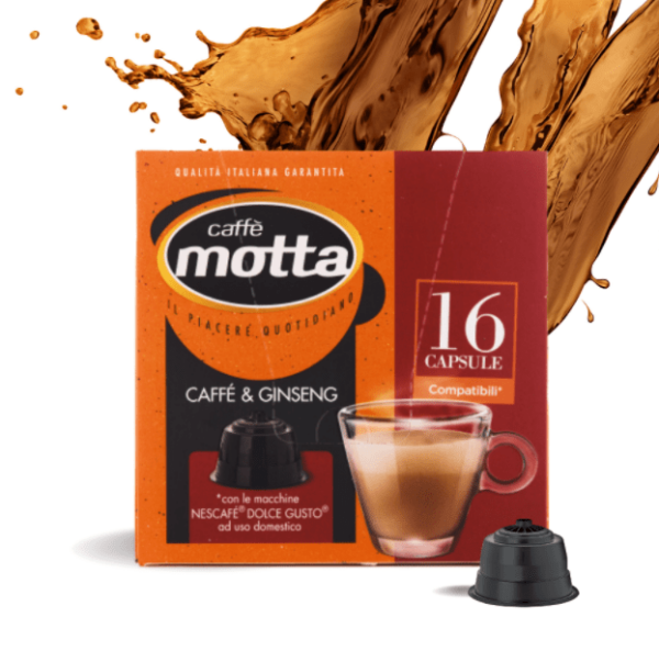 Caffe Motta Dolce Gusto Capsules Coffee & Ginseng Coffee From  Caffè Motta On Cafendo
