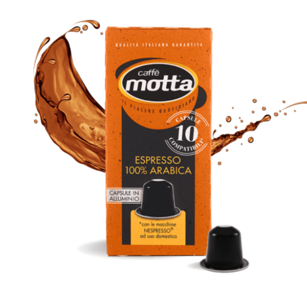 Caffe Motta Nespresso Capsules Espresso 100% Arabica Coffee From Caffè Motta On Cafendo
