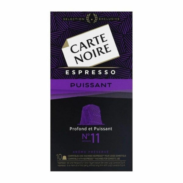 Carte Noire Nespresso Capsules (Puissant Intensity 11) Coffee From  Carte Noire On Cafendo