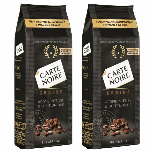 Carte Noire - Whole beans coffee from France 2pack 2x8.8oz Coffee From  Carte Noire On Cafendo