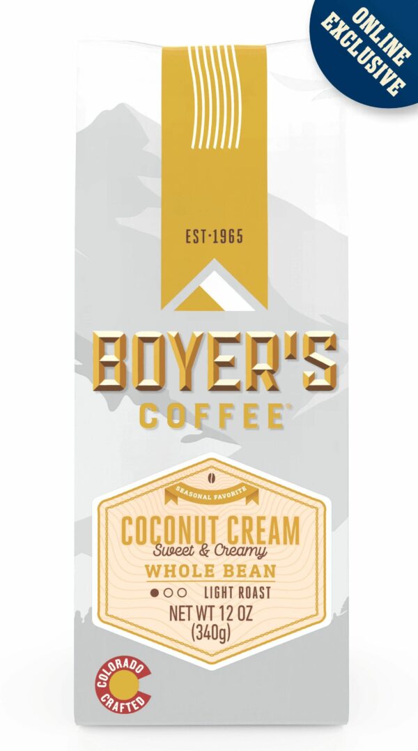 COCONUT CREAM COFFEE Coffee From  Boyer's Coffee On Cafendo