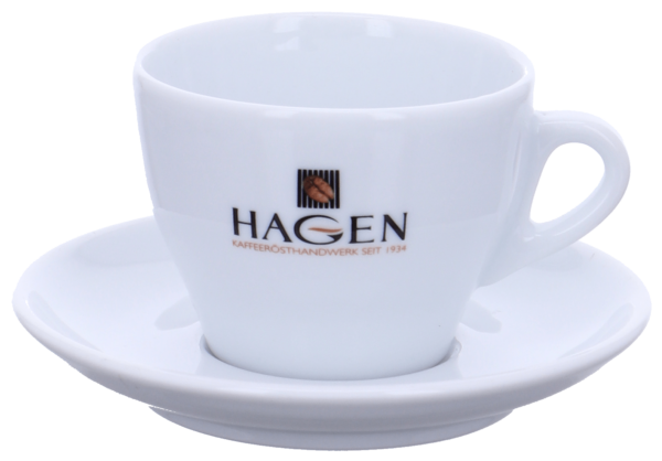Coffee cup "Ancap" Hagen logo Coffee From  Hagen Kaffee On Cafendo