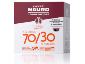 COFFEE MAURO COMPATIBLE A MODO MIO 70% ARABICA - 30% ROBUST On Cafendo
