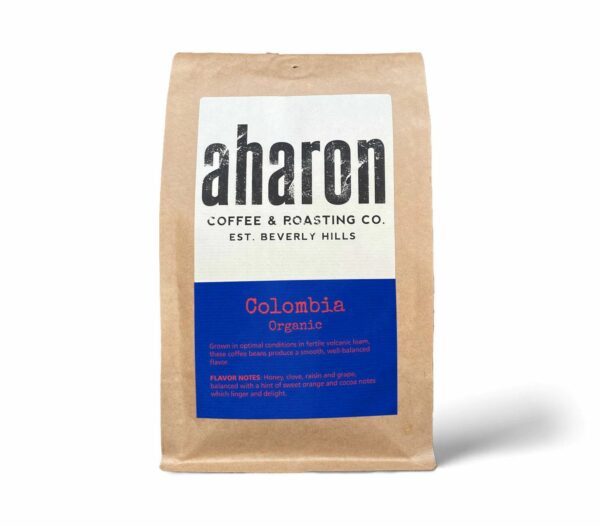 Colombia Organic - Blue Label Coffee From  Aharon Coffee On Cafendo