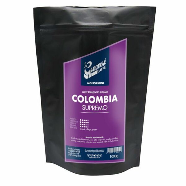 Colombia Supreme 100% Arabica Coffee From  La Genovese Caffè On Cafendo