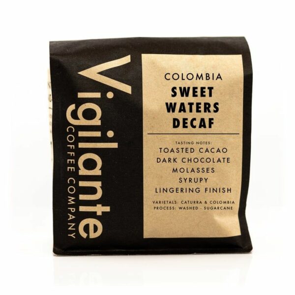 COLOMBIA SWEET WATERS DECAF Coffee From  Vigilante Coffee On Cafendo