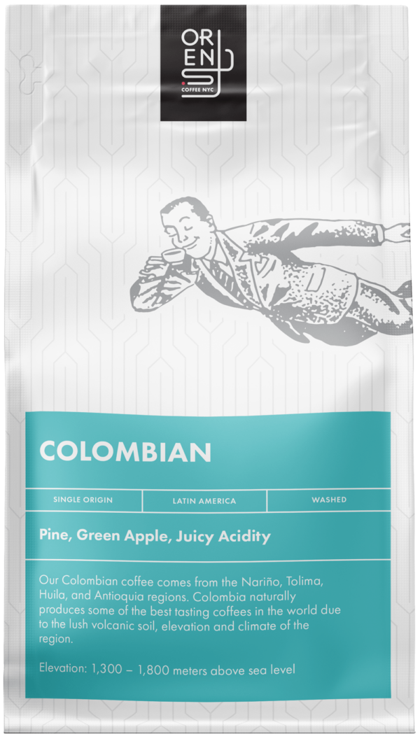 Colombian Coffee From  ORENS COFFEE NYC On Cafendo