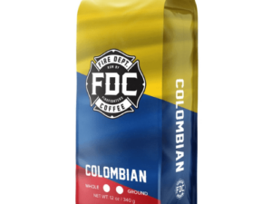 COLOMBIAN COFFEE From Fire Dept. Coffee On Cafendo