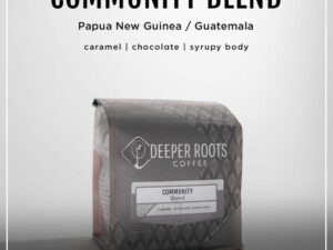COMMUNITY BLEND Coffee From  Deeper Roots Coffee On Cafendo
