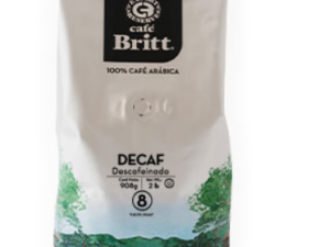 COSTA RICAN DECAFFEINATED 2 LB COFFEE Coffee From Cafe Britt - Cafendo