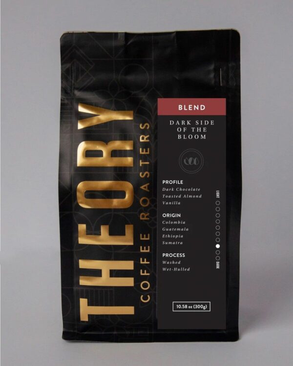 DARK SIDE OF THE BLOOM BLEND Coffee From  Theory Collaborative On Cafendo
