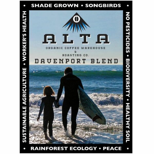 DAVENPORT [BLEND] Coffee From  Alta Organic Coffee On Cafendo