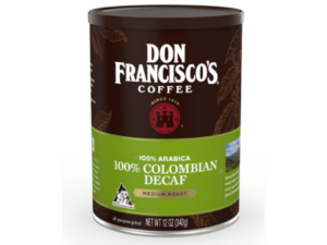 DECAF 100% COLOMBIAN COFFEE On Cafendo