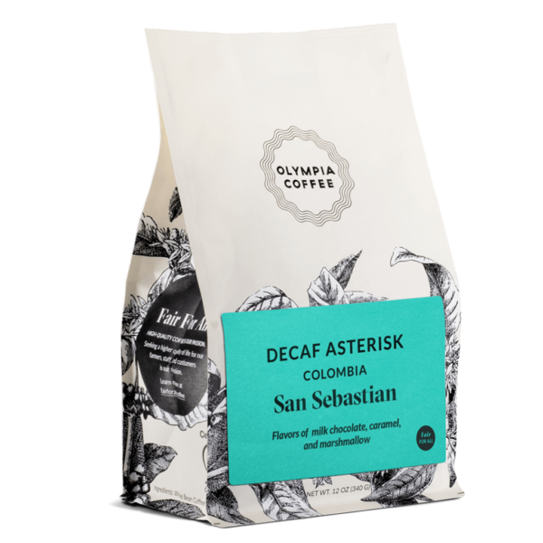 Decaf Asterisk Coffee From  Olympia On Cafendo