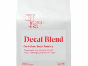 Decaf Blend Coffee From  Upper Left Roaster On Cafendo