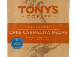 DECAF CAFE CARMELITA Coffee From  Tony's Coffee On Cafendo