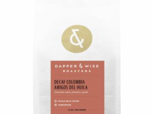 Decaf Colombia Amigos del Huila Coffee From  Dapper & Wise Coffee Roasters On Cafendo