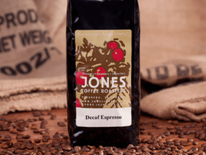 Decaf Espresso Coffee From  Jones Coffee Roasters On Cafendo