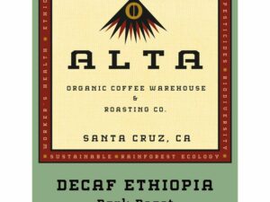 DECAF ETHIOPIA Coffee From  Alta Organic Coffee On Cafendo