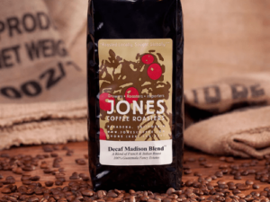 Decaf Madison Blend Coffee From  Jones Coffee Roasters On Cafendo