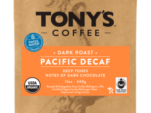 DECAF PACIFIC Coffee From  Tony's Coffee On Cafendo