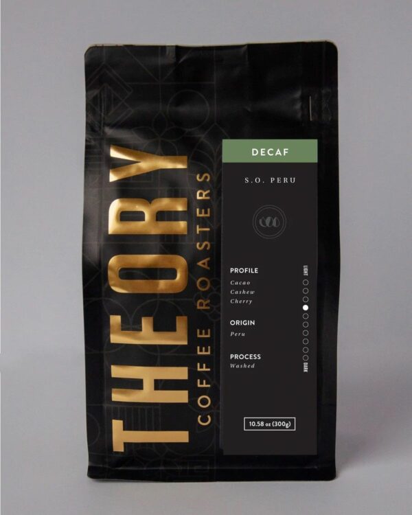 DECAF (WATER PROCESS) Coffee From  Theory Collaborative On Cafendo