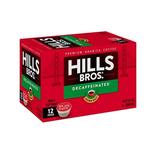 Decaffeinated Pods Coffee From  Hills Bros On Cafendo