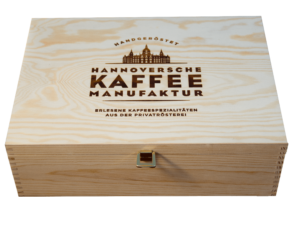 Decorative wooden box Coffee From  Hannoversche Kaffeemanufaktur On Cafendo