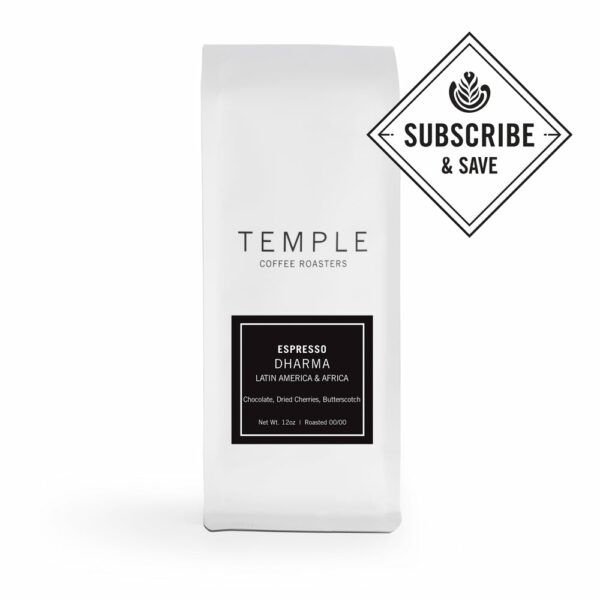 DHARMA ESPRESSO BLEND Coffee From  Temple Coffee Roasters On Cafendo
