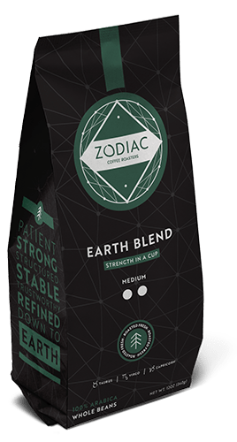 Earth Blend Coffee From  Zodiac Coffee Roasters On Cafendo