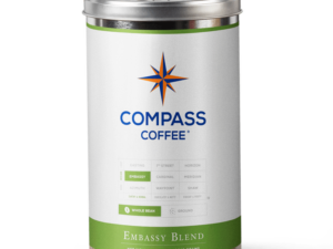Embassy Tin Coffee From  Compass Coffee On Cafendo