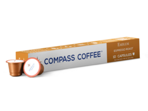 Emblem Capsules Coffee From  Compass Coffee On Cafendo