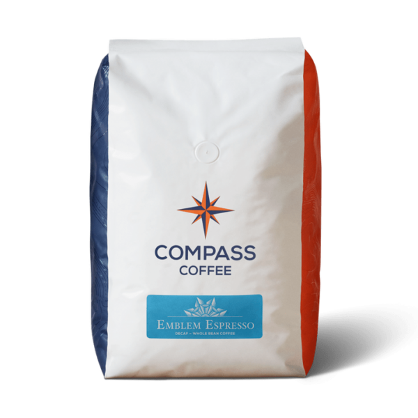 Emblem Espresso Decaf 5lb Bag Coffee From  Compass Coffee On Cafendo
