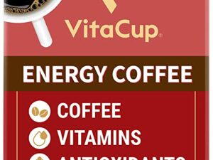 Energy Dark Roast Coffee Pods Coffee From  VitaCup On Cafendo
