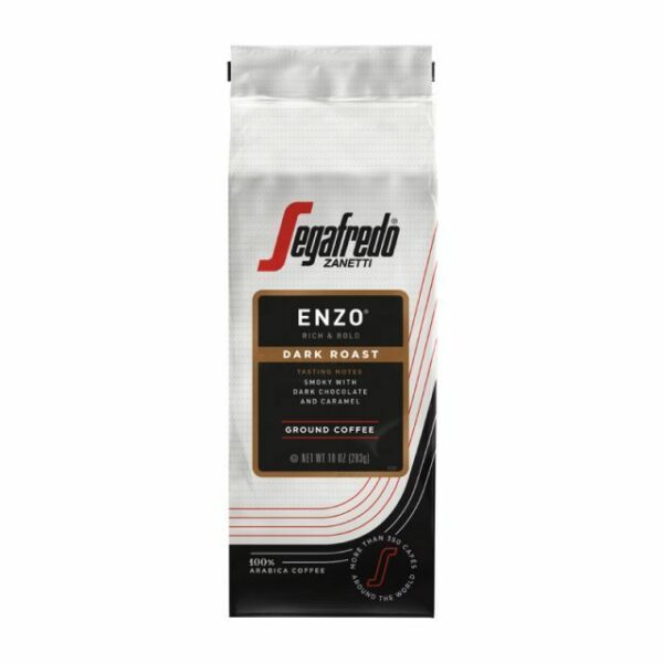 Enzo™ - Dark Roast Coffee - 100% Arabica Coffee From  Segafredo Caffè On Cafendo