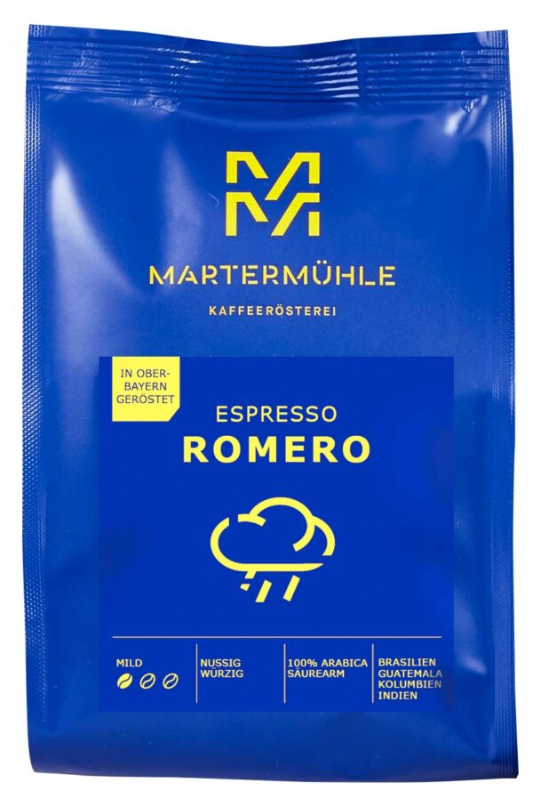 Espresso Romero Coffee From  Martermühle On Cafendo