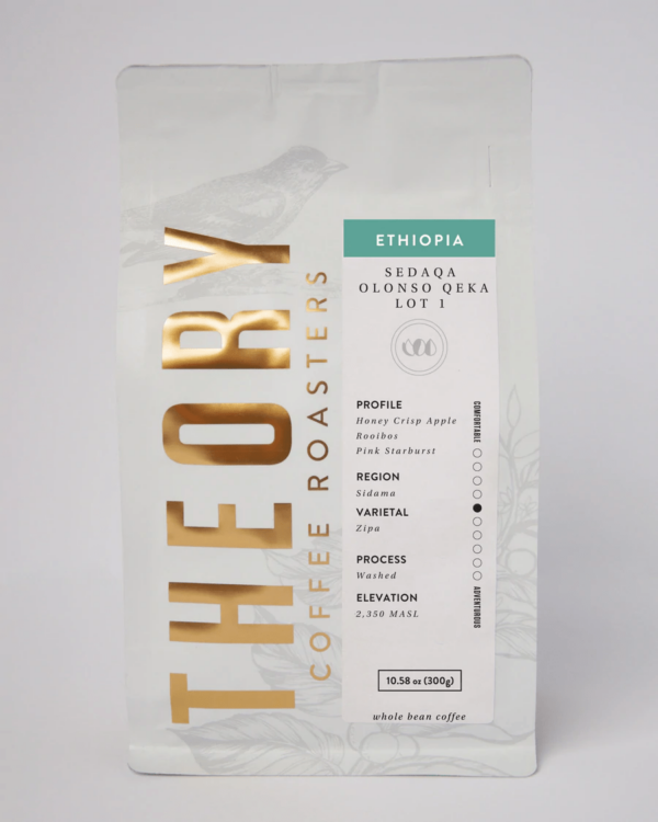 ETHIOPIA- SEDAQA OLONSO QEKA LOT 1 (WASHED) Coffee From  Theory Collaborative On Cafendo