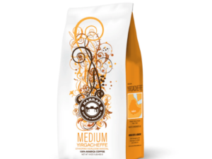 Ethiopia Yirgacheffe Medium Coffee From  Harrar coffee roastery On Cafendo