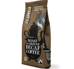 fairtrade organic decaffeinated style roast & ground Coffee From  Clipper Teas On Cafendo