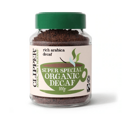 fairtrade organic instant freeze dried decaf coffee Coffee From  Clipper Teas On Cafendo